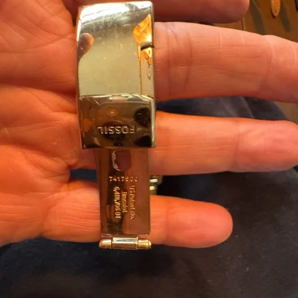 Fossil Gold Metal Clasp - Picture 3 of 4